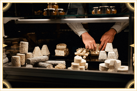 Mise en place des Fromages à Sarzeau