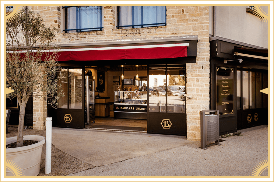 Façade épicerie traiteur maison Sarzeau