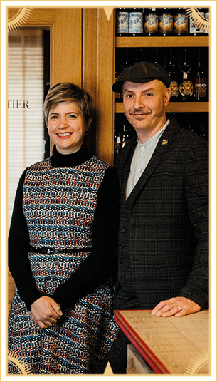 Portrait Cécile et Renaud Cave Sarzeau